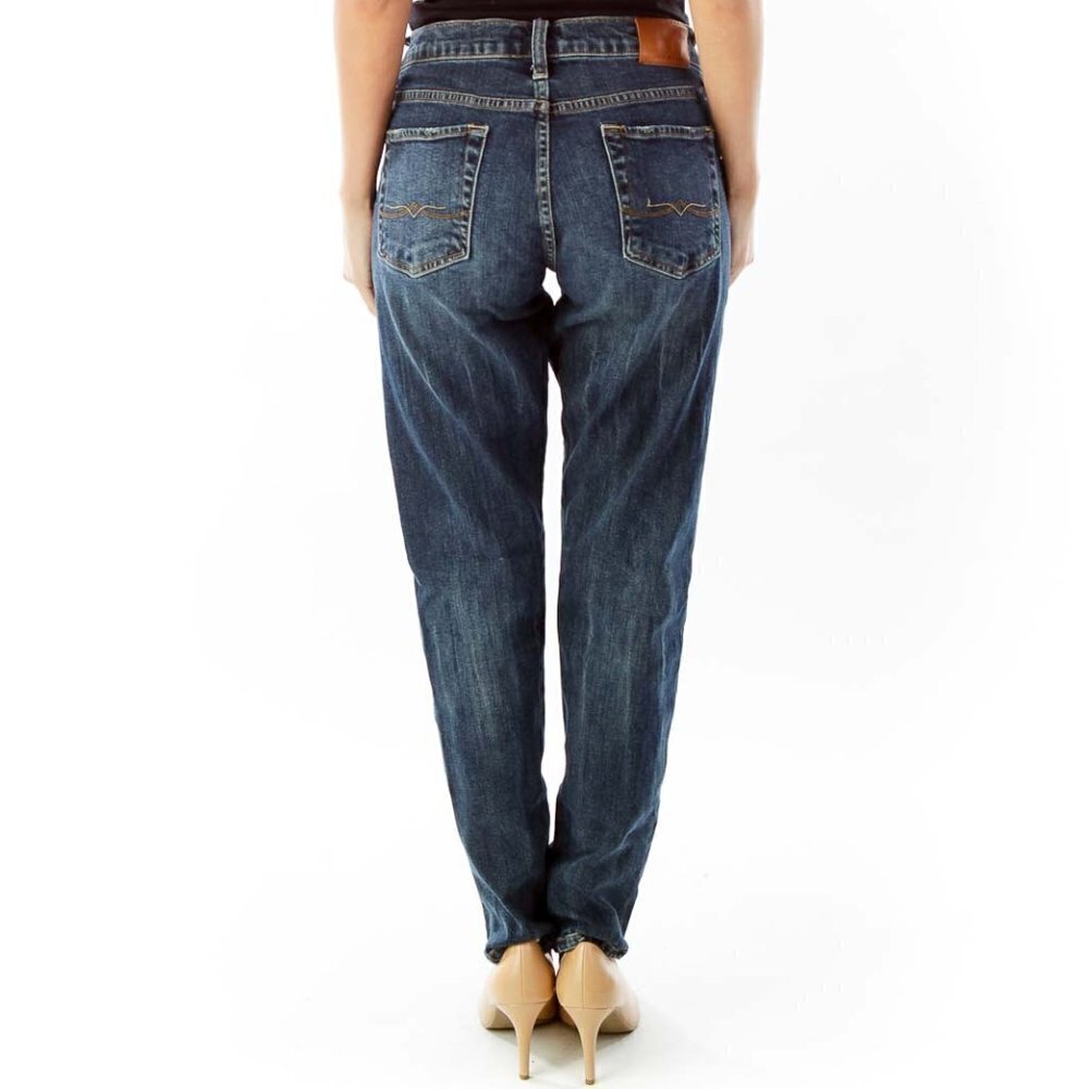 Lucky Brand Navy Skinny Jeans - Picture 2 of 3